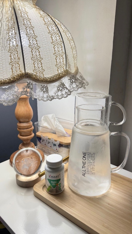 ست پارچ و لیوان شب پیرکس طرحدار و ساده برند ONEISALL